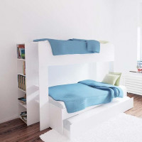 Triple Bunk Bed - Single over double bed + Optional trundle Triple Bunk Bed - Single over double bed + Optional trundle